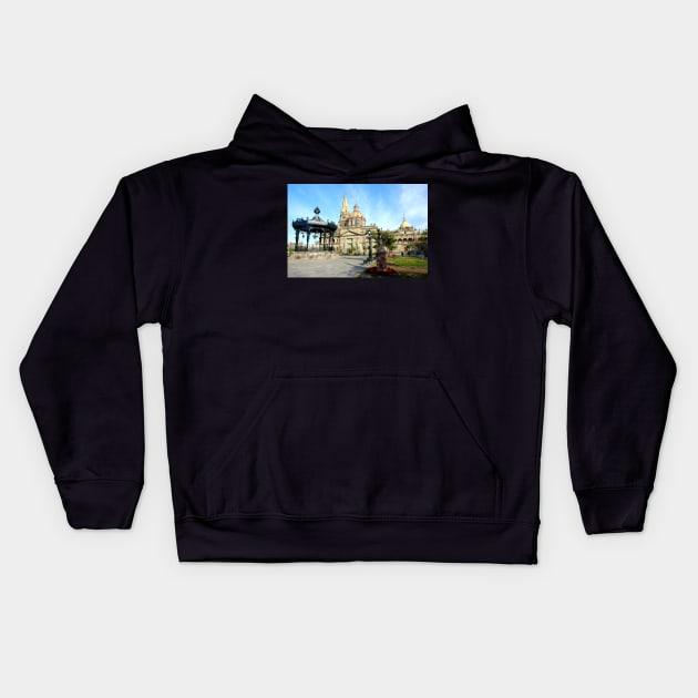 Parc de Guadalajara Kids Hoodie by franck380